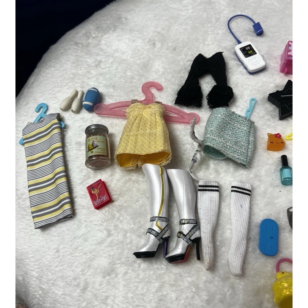 Huge Rainbow High Barbie Disney American Girl Mini Brands Accessory Lot 50+ - Picture 9 of 14
